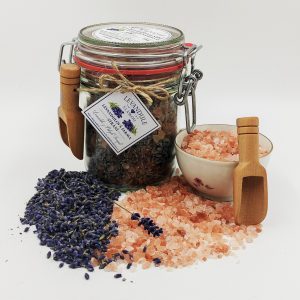 Levandulová sůl s BIO levandulí a himálajskou solí